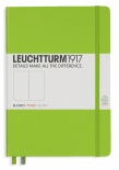 Блокнот Leuchtturm1917 нелинованный (средний, лайм)