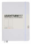 Блокнот Leuchtturm1917 нелинованный (средний, белый)