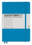 Блокнот Leuchtturm1917 в линию (средний, лазурный)