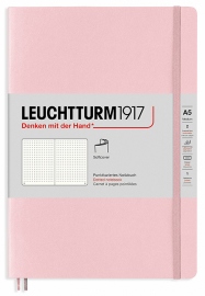 Купить Блокнот Leuchtturm1917 в точку (средний, нежно-розовый, мягкая обложка) в интернет магазине в Киеве: цены, доставка - интернет магазин Д.Магазин