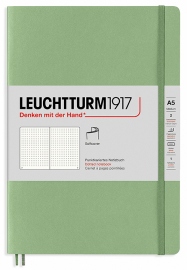 Купить Блокнот Leuchtturm1917 в точку (средний, светло-зелёный, мягкая обложка) в интернет магазине в Киеве: цены, доставка - интернет магазин Д.Магазин