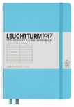 Блокнот Leuchtturm1917 в линию (средний, ледяной синий)