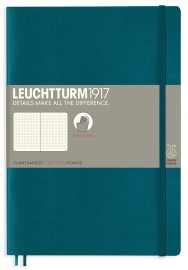 Купить Блокнот Leuchtturm1917 Composition в точку (B5, тихоокеанский зеленый, мягкая обложка) в интернет магазине в Киеве: цены, доставка - интернет магазин Д.Магазин