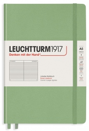 Купить Блокнот Leuchtturm1917 в линию (средний, светло-зелёный) в интернет магазине в Киеве: цены, доставка - интернет магазин Д.Магазин