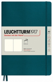 Купить Блокнот Leuchtturm1917 Soft нелинованный (средний, тихоокеанский зеленый, мягкая обложка) в интернет магазине в Киеве: цены, доставка - интернет магазин Д.Магазин