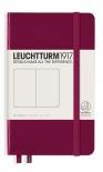 Блокнот Leuchtturm1917 нелинованный (карманный, винный)