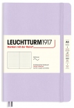 Блокнот Leuchtturm1917 Smooth Colours Lilac в точку (средний, мягкая обложка, лиловый)