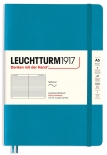 Блокнот Leuchtturm1917 Smooth Colours Ocean в линию (средний, мягкая обложка, океанский)