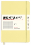 Блокнот Leuchtturm1917 Smooth Colours Vanilla в линию (средний, мягкая обложка, ванильный)