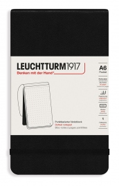 Купить Блокнот Leuchtturm1917 Reporter Notepad в точку (карманный, чёрный) в интернет магазине в Киеве: цены, доставка - интернет магазин Д.Магазин
