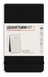 Блокнот Leuchtturm1917 Reporter Notepad в линию (карманный, чёрный)