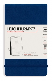 Купить Блокнот Leuchtturm1917 Reporter Notepad в точку (карманный, тёмно-синий) в интернет магазине в Киеве: цены, доставка - интернет магазин Д.Магазин