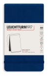 Блокнот Leuchtturm1917 Reporter Notepad нелинованный (карманный, тёмно-синий)