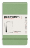 Блокнот Leuchtturm1917 Reporter Notepad в точку (карманный, светло-зелёный)