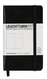 Купить Блокнот Leuchtturm1917 в точку (карманный, чёрный) в интернет магазине в Киеве: цены, доставка - интернет магазин Д.Магазин