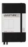 Блокнот Leuchtturm1917 нелинованный (карманный, чёрный)