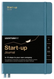 Купить Блокнот Leuchtturm1917 Start-up Journal Stone Blue (средний, серо-синий) в интернет магазине в Киеве: цены, доставка - интернет магазин Д.Магазин
