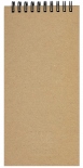 Блокнот MIVACACH Vanilla 10 x 21 см (в линию, бумага цвета ванили)