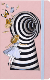 Купить Блокнот Moleskine Alice (средний, в линию, канва, розовый) в интернет магазине в Киеве: цены, доставка - интернет магазин Д.Магазин
