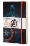 Блокнот Moleskine Avengers Капитан Америка (средний формат, в линию)