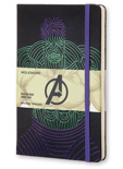 Блокнот Moleskine Avengers Халк (средний формат, в линию)