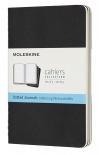 Набір зошитів Moleskine Cahier в точку (кишеньковий, чорний)