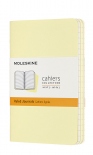 Набір зошитів Moleskine Cahier в лінію (кишеньковий, ніжний жовтий)