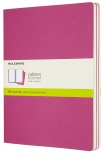 Набір зошитів Moleskine Cahier нелінований (великий, кінетичний рожевий)