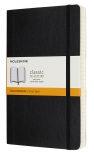 Блокнот Moleskine Classic Expanded в линию (средний, черный, мягкая обложка)   