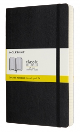 Купити Блокнот Moleskine Classic Expanded у клітинку (середній, чорний, гнучка обкладинка) в інтернет магазині в Києві: ціни, доставка - інтернет магазин Д.Магазин