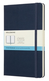 Купить Блокнот Moleskine Classic в точку (средний, сапфир) в интернет магазине в Киеве: цены, доставка - интернет магазин Д.Магазин