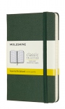 Блокнот Moleskine Classic в клетку (карманный, миртовый зелёный)
