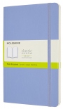 Блокнот Moleskine Classic нелинованный (средний, голубая гортензия, мягкая обложка)