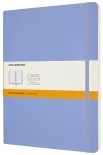 Блокнот Moleskine Classic в линию (большой, голубая гортензия, мягкая обложка)