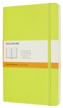 Блокнот Moleskine Classic в линию (средний, лимонный зеленый, мягкая обложка)