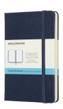 Блокнот Moleskine Classic в точку (карманный, сапфир)