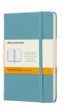 Блокнот Moleskine Classic в лінію (кишеньковий, океанський синій)