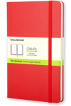 Блокнот Moleskine Classic нелинованный (средний, красный)