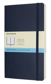 Купить Блокнот Moleskine Classic в точку (средний, сапфир, мягкая обложка) в интернет магазине в Киеве: цены, доставка - интернет магазин Д.Магазин
