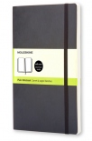 Блокнот Moleskine Classic нелинованный (средний, черный, мягкая обложка)