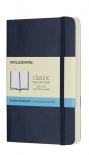 Блокнот Moleskine Classic в точку (карманный, сапфир, мягкая обложка)