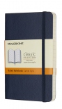 Блокнот Moleskine Classic в лінію (кишеньковий, сапфір, гнучка обкладинка)