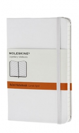 Купити Блокнот Moleskine Classic в лінію (кишеньковий, білий) в інтернет магазині в Києві: ціни, доставка - інтернет магазин Д.Магазин