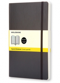 Купить Блокнот Moleskine Classic в клетку (средний, черный, мягкая обложка) в интернет магазине в Киеве: цены, доставка - интернет магазин Д.Магазин