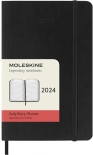 Щоденник Moleskine 2024 (кишеньковий, чорний, м'яка обкладинка)