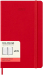 Щоденник Moleskine 2026 (середній, червоний)