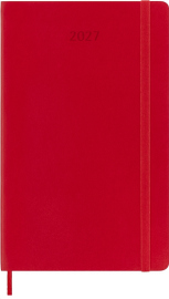 Купити Щоденник Moleskine 2025 (середній, червоний, м'яка обкладинка) в інтернет магазині в Києві: ціни, доставка - інтернет магазин Д.Магазин