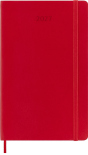 Щоденник Moleskine 2027 (середній, червоний, м'яка обкладинка)