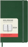 Щоденник Moleskine 2024 (кишеньковий, миртовий зелений)