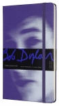 Блокнот Moleskine Bob Dylan (в лінію, середній, фіолетовий)  
